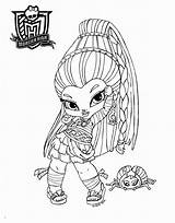 Noir Coloring Catty Monster High Pages Cat Getcolorings sketch template