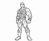Wonder Man Profil Alliance Marvel Ultimate Coloring sketch template
