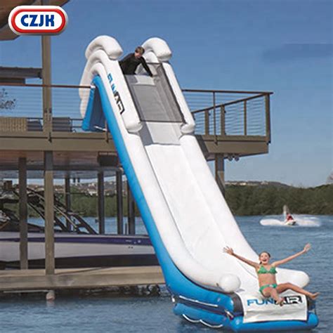 freestyle cruiser floating rent inflatable dock yacht boat waterslide