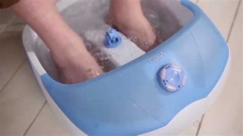 visiq bubble foot spa argos review youtube
