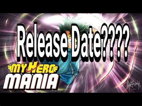 hero mania release date youtube