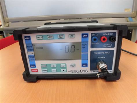 精密デジタル圧力計 gc16（2017 05 26） 測定器・計測器買取の株式会社メジャー