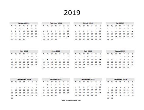 calendar  printables