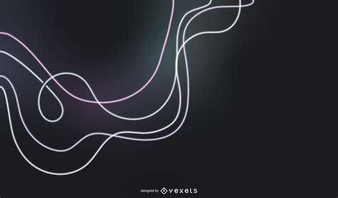 cool dynamic lines vector