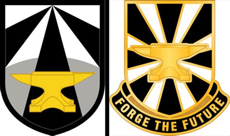 austin based army futures command reveals  insignia   forges  joint base san