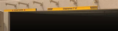 clearance bars overhead clearance bars signal tech