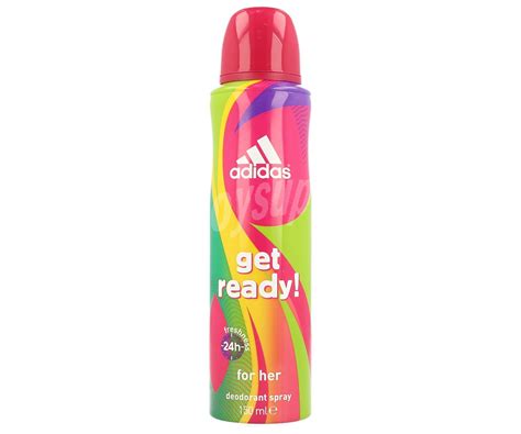adidas desodorante spray  mujer  ready  ml