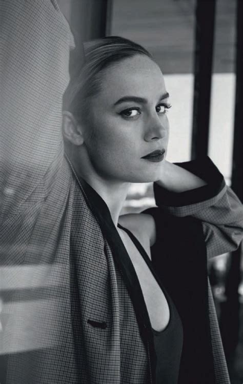 brie larson recent glam magazine shoot she is beautiful