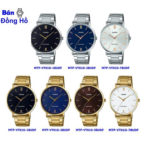 dong ho nam casio mtp vt mtp vtd mtp vtg mtp vtsg bao hanh  nam chinh hang shopee