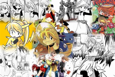 pokemon adventures pokemon adventure collages