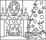Coloring Christmas Number Color Pages Fireplace Numbers Printables Online Printable Games Kids Adult Coloritbynumbers Hard Sheets Colouring Colour Print Colors sketch template