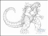 Godzilla Coloring Kong Adora Almightyrayzilla Ghidorah Coloringhome Ausmalbild Dibujos Monstros Impressão Adulta Coloração Livros Malvorlagen Saul Dragones Monstruos Mewarnai Disegni sketch template