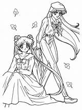 Moon Ausmalbilder Colorir Sailormoon Japoneses Coloriages Páginas Animaatjes Kleurplaat sketch template
