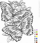 Coloriage Magique Imprimer Adulte Papillon Magiques Coloriages Adultes Cm2 Cm1 Chiffres Papillons Chiffre Kleurplaat Dessins Momes Tresor Coloriage204 Animal Ce2 sketch template