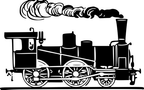 Clipart Steam Locomotive 3