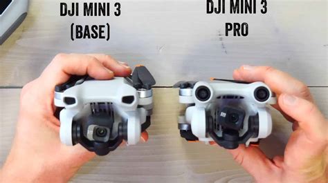dji mini   mini  pro  differences detailed