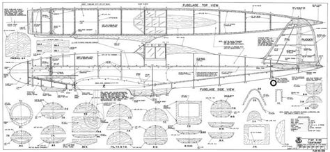 fiat  centauro interceptor plans aerofred   model airplane plans