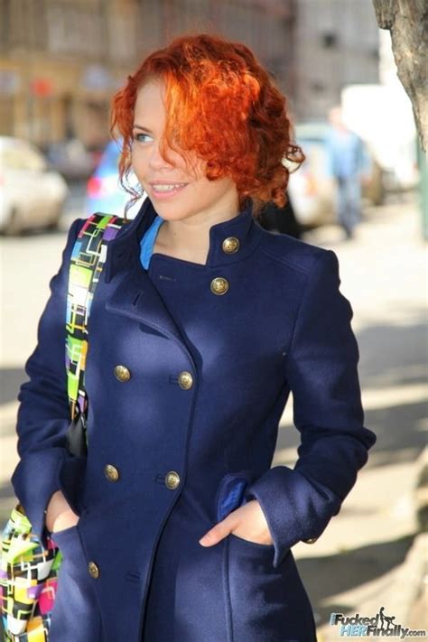 cute sunny red curly hair fashion sunny pictures