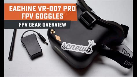 eachine vr  pro fpv goggles overview youtube