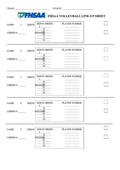 top  volleyball lineup sheets      format