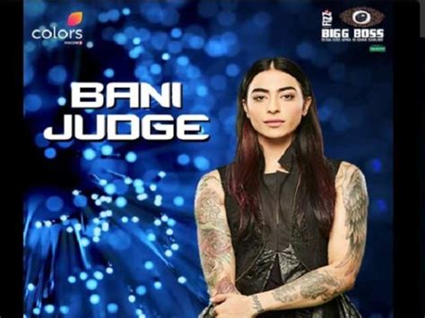 Vj Bani Ib Bigg Boss 10 Bigg Boss 10 Contestant Gurbani Judges