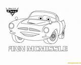 Finn Mcmissile Cars Disney Pages Coloring Color Coloringpagesonly sketch template