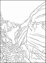 Wilderness sketch template
