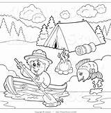 Coloring Pages Camping Printable Cub Getcolorings Scout Scouts sketch template