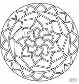 Celtic Mandala Coloring Pages Knot Flower Knots Mandalas Printable Drawing sketch template