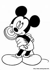Coloring Mickey Mouse Pages Printable Related Posts Kids sketch template