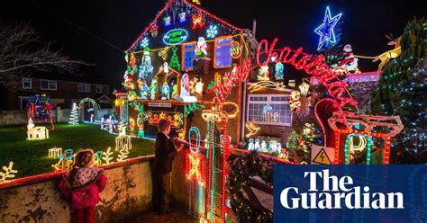 the most festive houses in britain in pictures life and style the