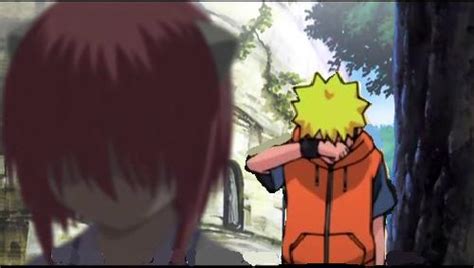 Naruto Elfen Lied Crossover Lucy Hear Naruto Cry By
