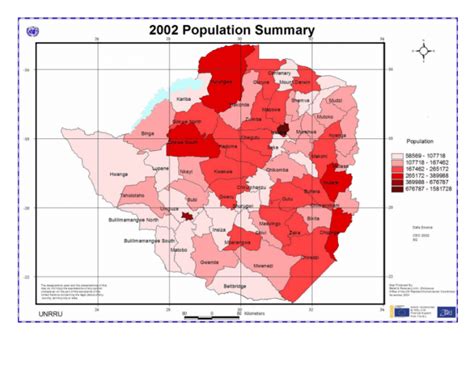 Zimbabwe 2002 Population Summary Zimbabwe Reliefweb