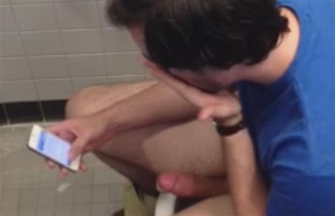 guy caught jerking in the toilet spycamfromguys hidden