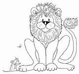 Lion Mouse Coloring Pages Cat Speaks Clipart Drawing Printable Story Supercoloring Lions Sheets Aesop Crafts Getdrawings Fables Books Little Tabby sketch template
