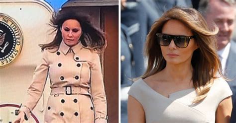 Does Melania Trump Have A Body Double Photos Of First