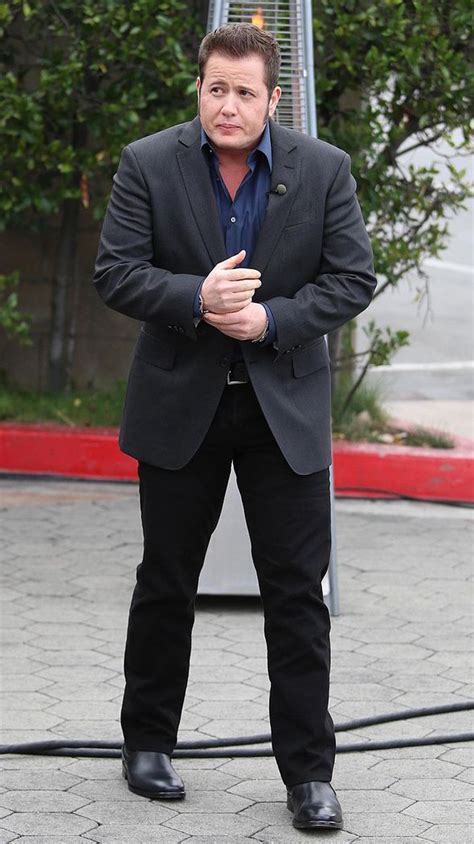 chaz bono continues to drop the pounds as he makes an appearance on us tv show extra celebrity