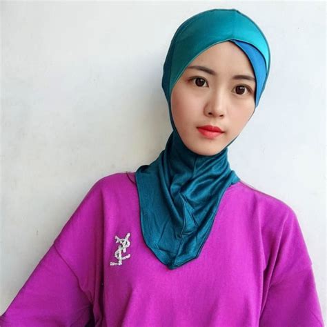 Modal Islamic Hijab Muslim Cross Forehead Inner Hijab Shawls Full Cover
