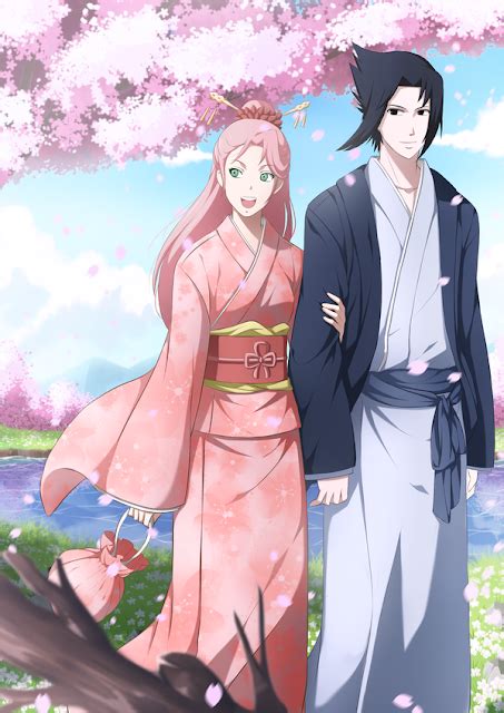 17 walpaper hd sasuke menikah sakura beserta anaknya naruto