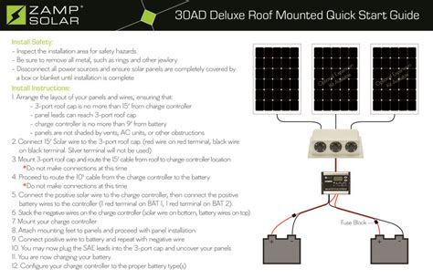 wiring diagrams zamp solar energizes  power  explore