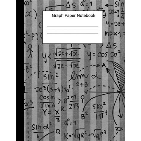 graph paper notebook    grid paper notebook quad ruled