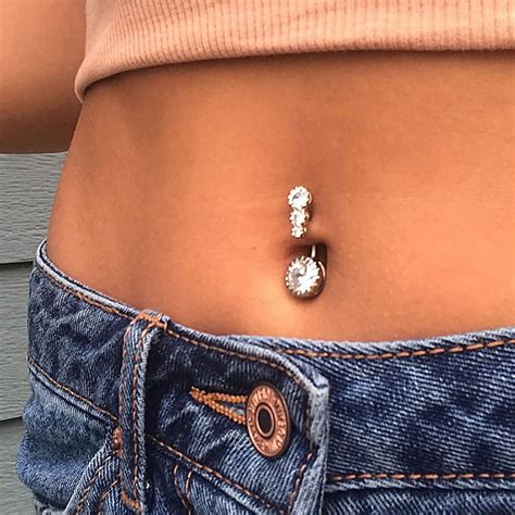 Belly Button Rings Navel Piercings Belly Rings – Mybodiart