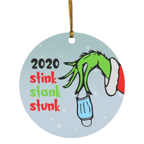 grinch  stink stank stunk ornament respect