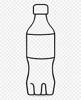 Water Clip Bottles Coloring Bottle Clipart Line Book sketch template