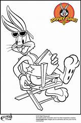 Bugs Pages Coloring Bunny Already His sketch template