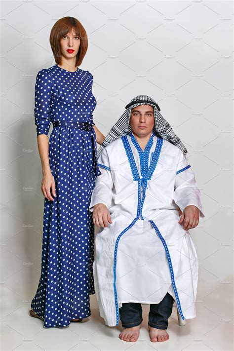 Arab And His Wife High Quality People Images ~ Creative Market