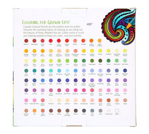 colored pencils adult coloring supplies crayolacom crayola