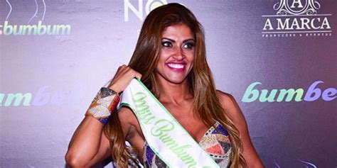 brazil s miss bumbum pageant winner groped following her win