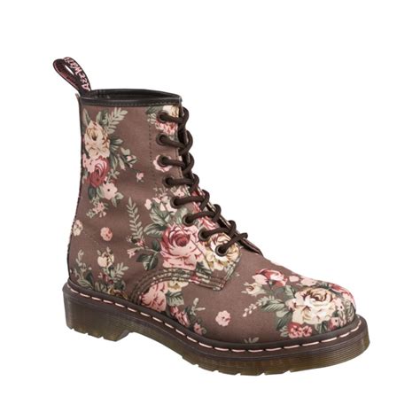 dr martens  eye boots  brown taupe lyst