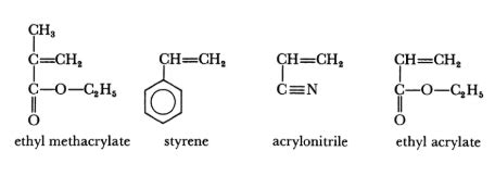 monomer definition classification examples